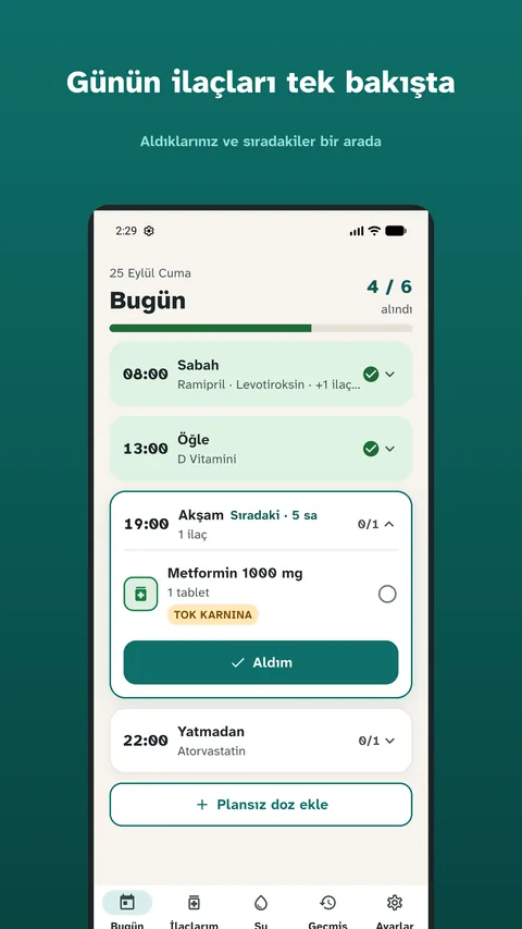 İlaç Saati ekran görüntüsü