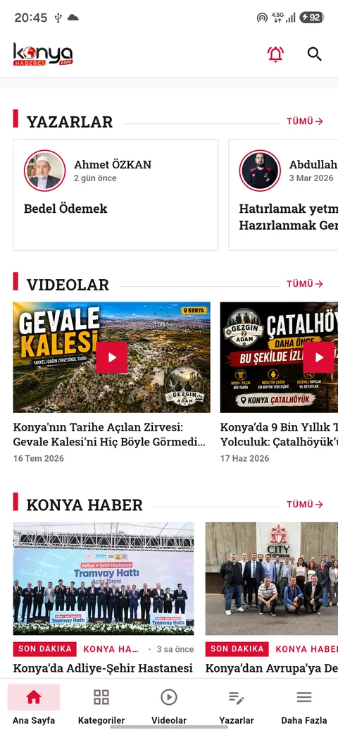 Konya Haberci ekran görüntüsü