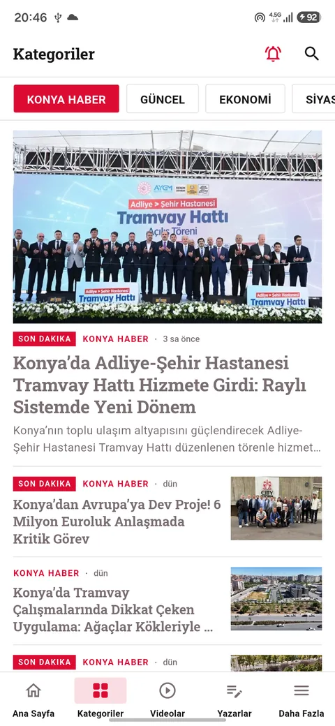 Konya Haberci ekran görüntüsü
