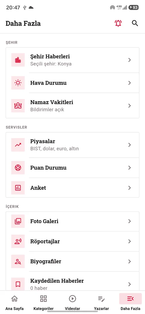 Konya Haberci ekran görüntüsü